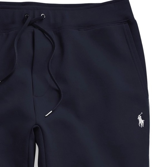 Polo Ralph Lauren Men's Navy Blue Double-Knit Athleisure Jogging Bottoms Size XL - Picture 13 of 14